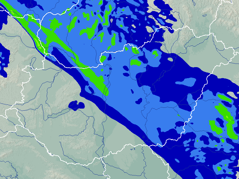 csapadék térkép