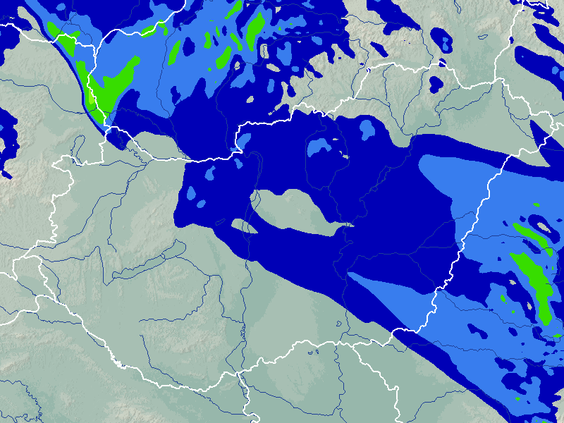 csapadék térkép