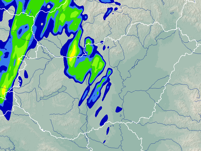 csapadék térkép