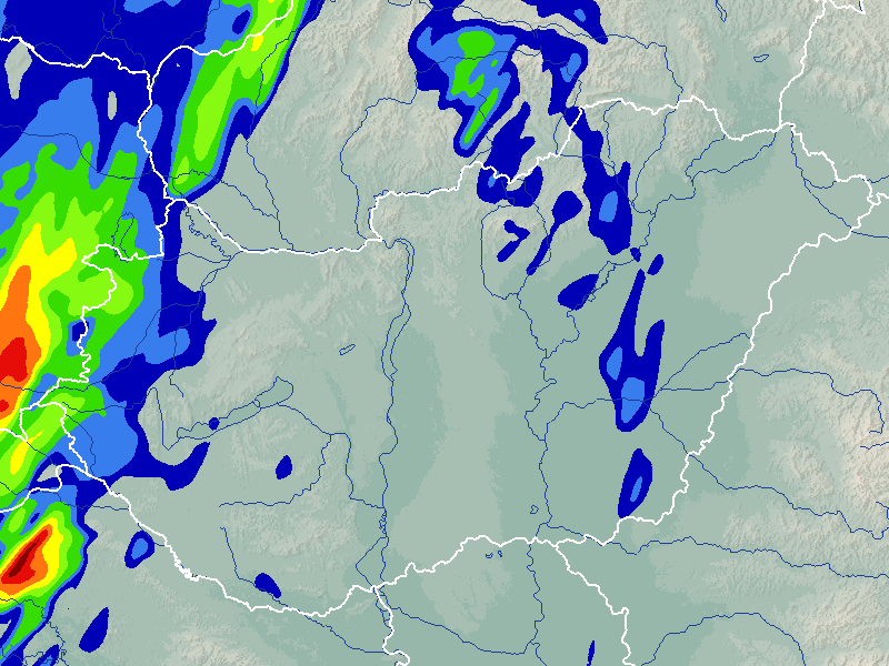 csapadék térkép