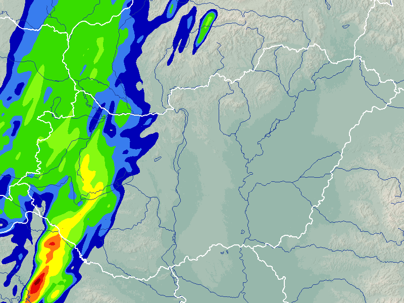 csapadék térkép