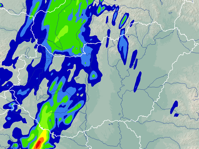 csapadék térkép