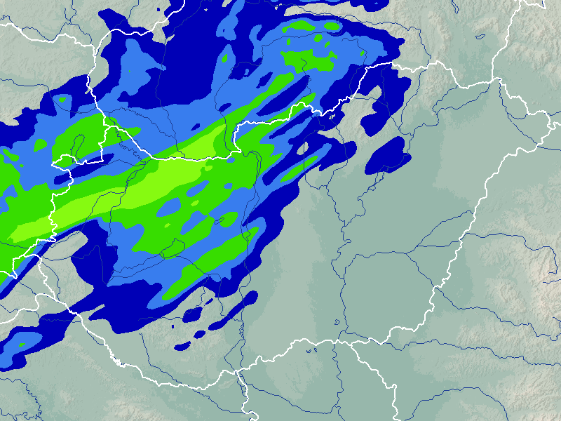 csapadék térkép