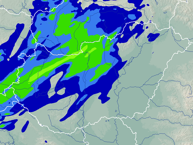 csapadék térkép