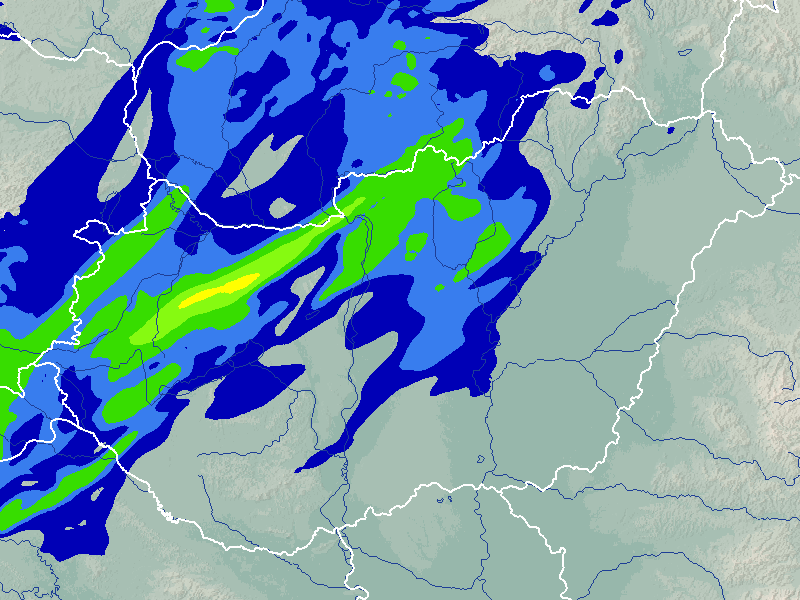 csapadék térkép