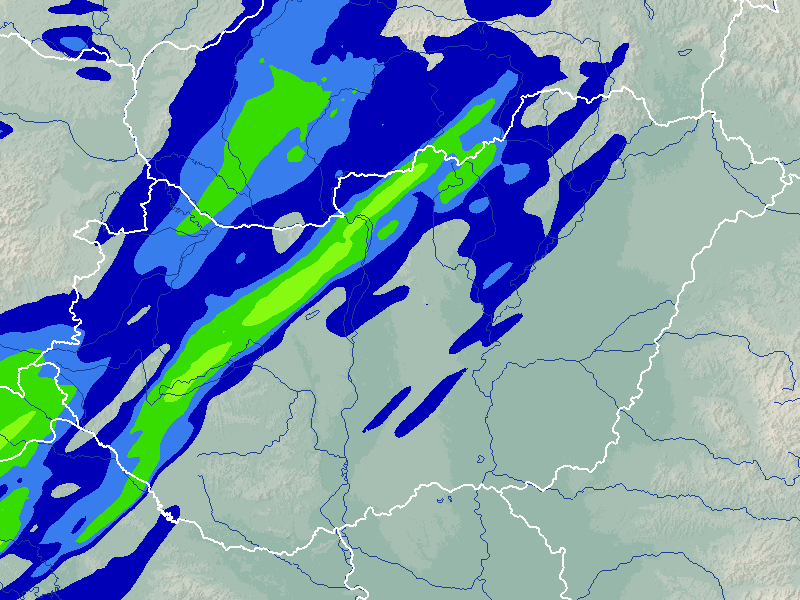 csapadék térkép