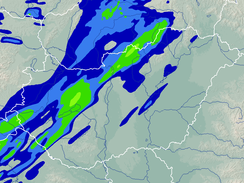 csapadék térkép