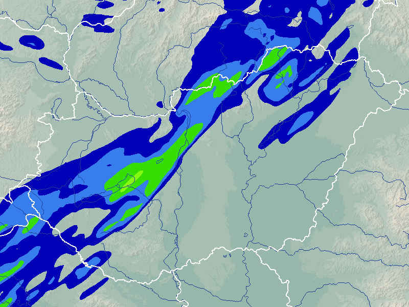 csapadék térkép