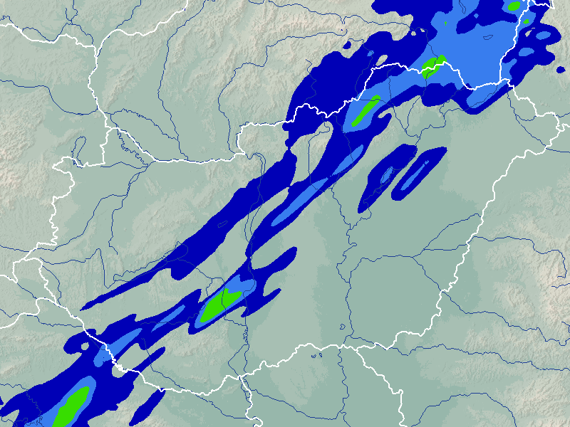 csapadék térkép
