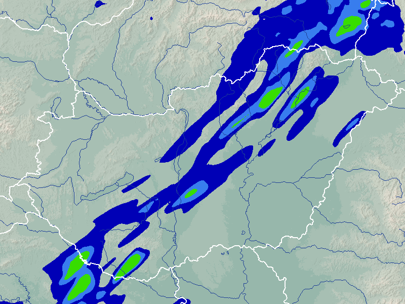 csapadék térkép