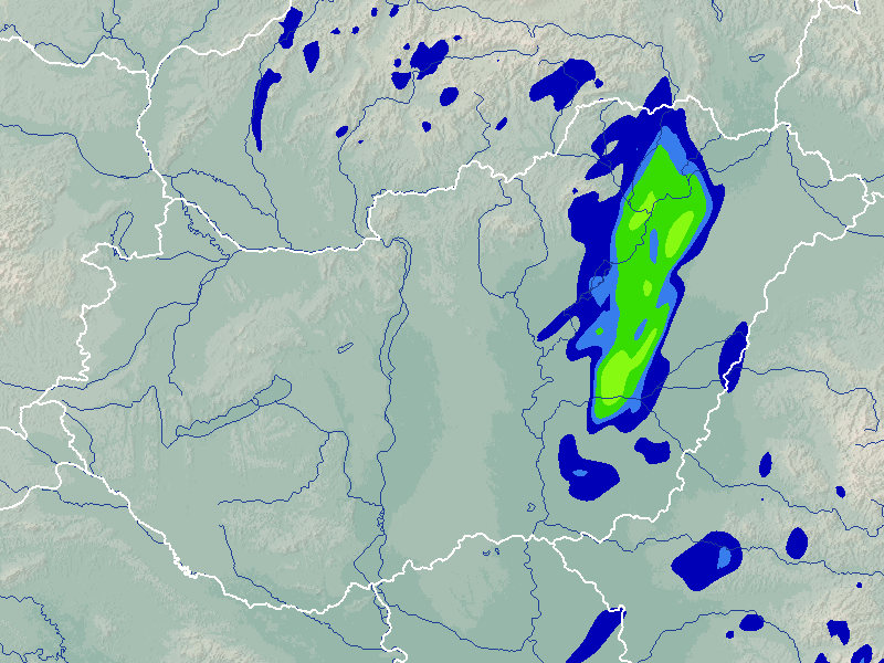 csapadék térkép