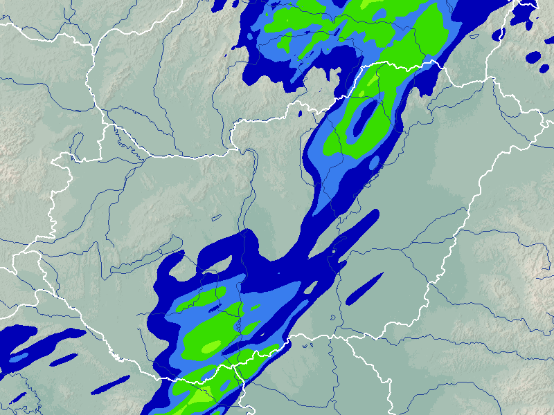 csapadék térkép