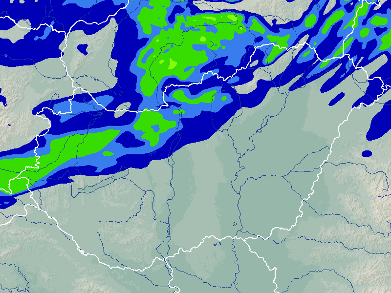 csapadék térkép