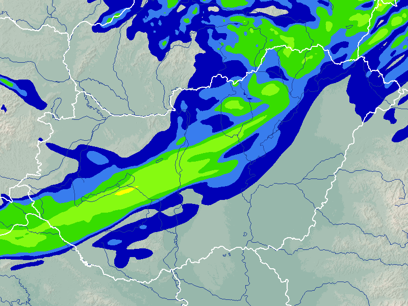 csapadék térkép