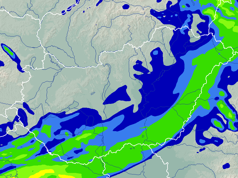 csapadék térkép