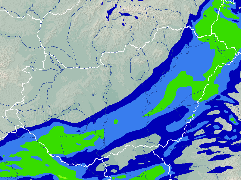 csapadék térkép