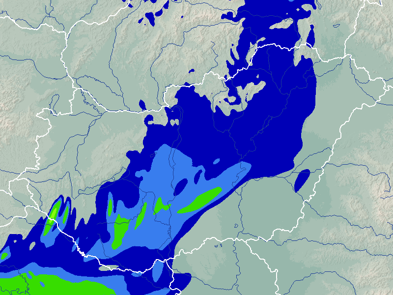 csapadék térkép
