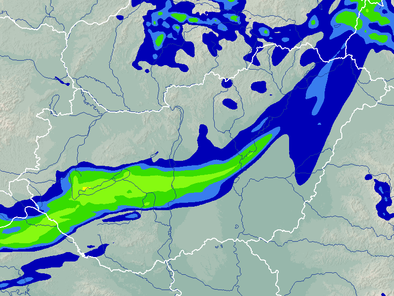 csapadék térkép