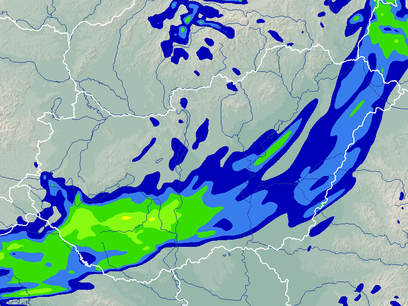 csapadék térkép