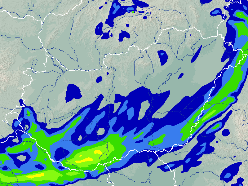 csapadék térkép