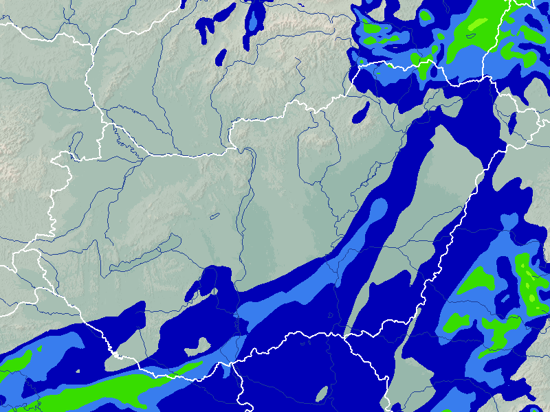 csapadék térkép