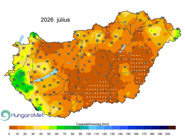 julius_csapadek - Kiderül - Időjárás
